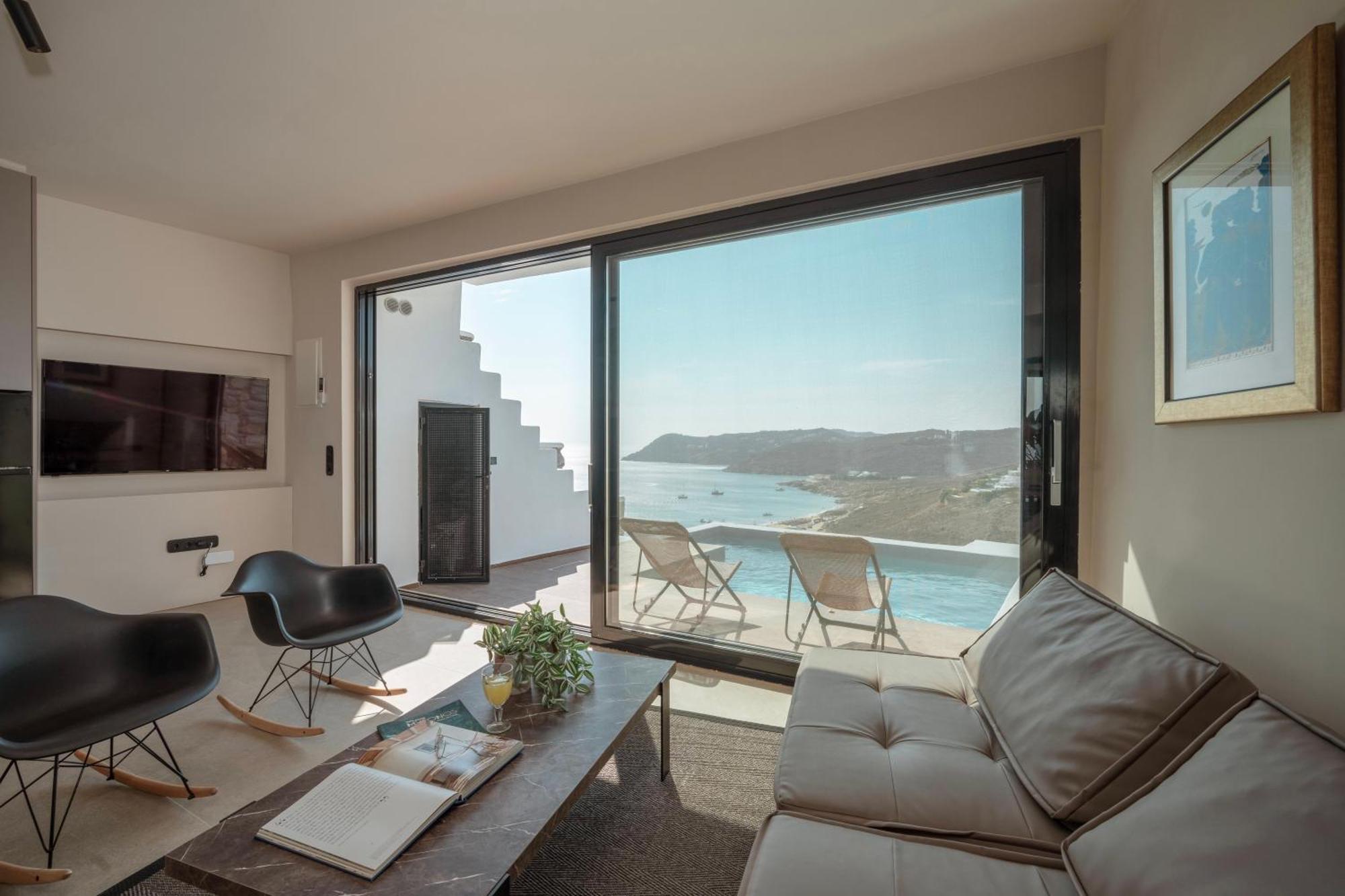 Luxury House With Private Pool At Elia Beach Mykonos Town Ngoại thất bức ảnh