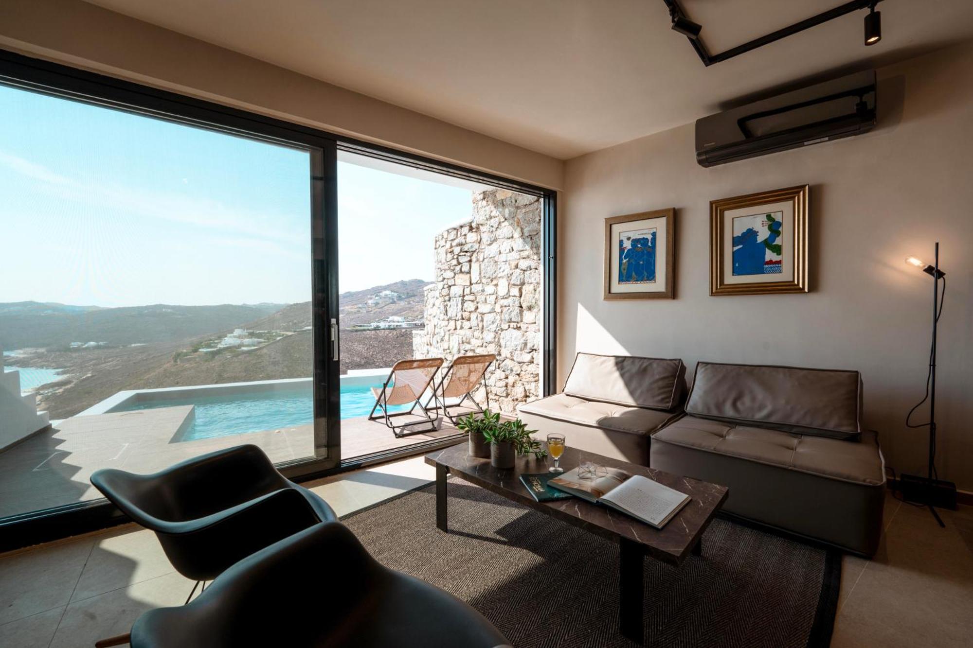 Luxury House With Private Pool At Elia Beach Mykonos Town Ngoại thất bức ảnh