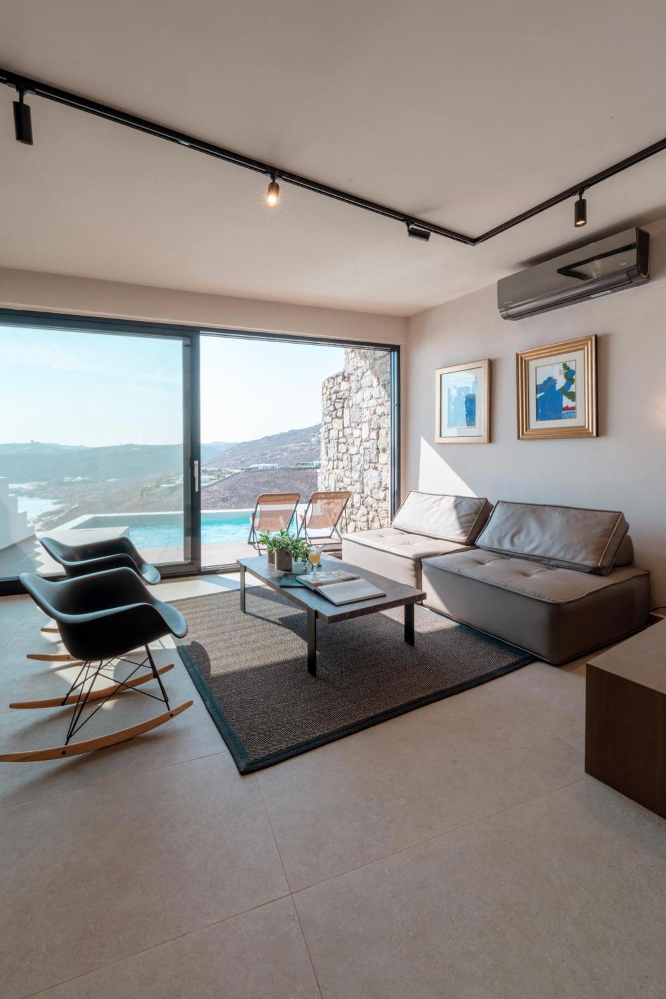 Luxury House With Private Pool At Elia Beach Mykonos Town Ngoại thất bức ảnh