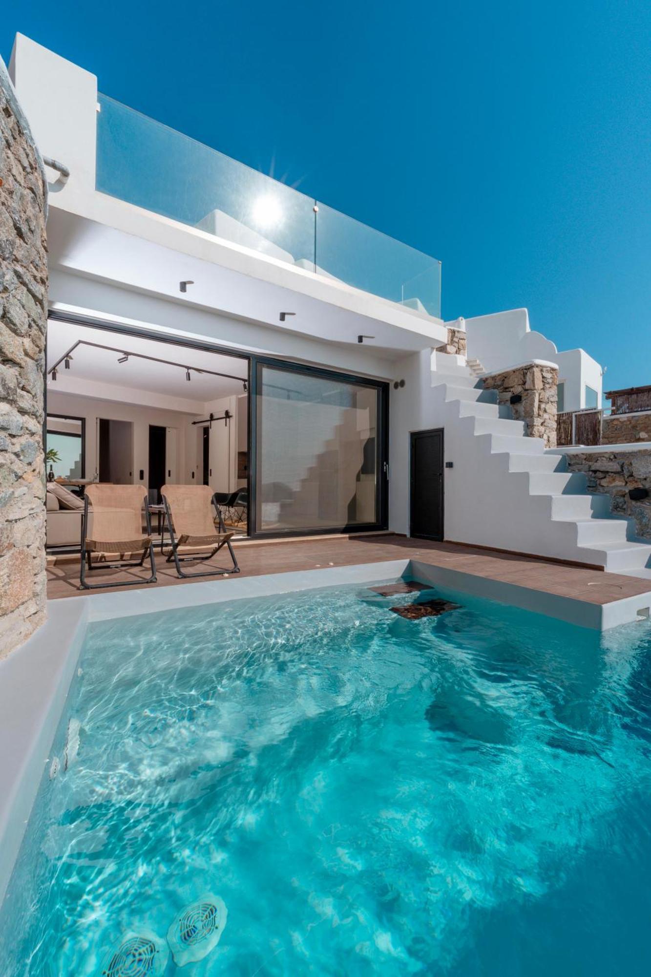 Luxury House With Private Pool At Elia Beach Mykonos Town Ngoại thất bức ảnh