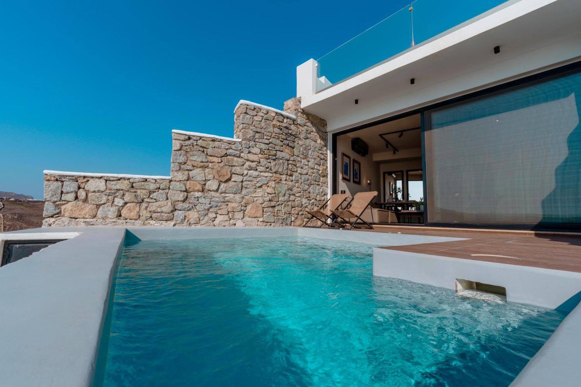 Luxury House With Private Pool At Elia Beach Mykonos Town Ngoại thất bức ảnh