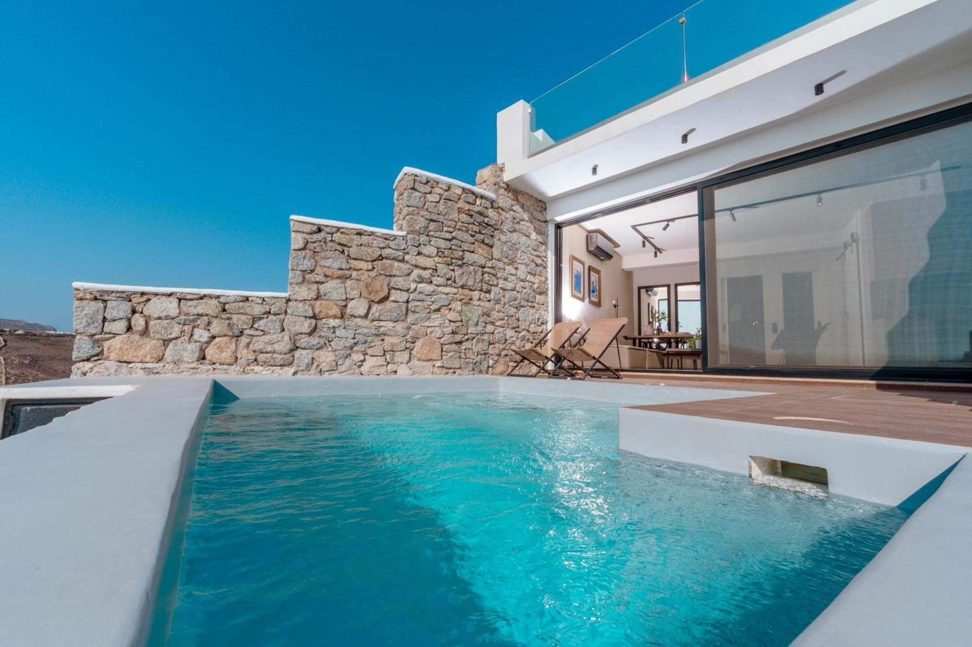 Luxury House With Private Pool At Elia Beach Mykonos Town Ngoại thất bức ảnh